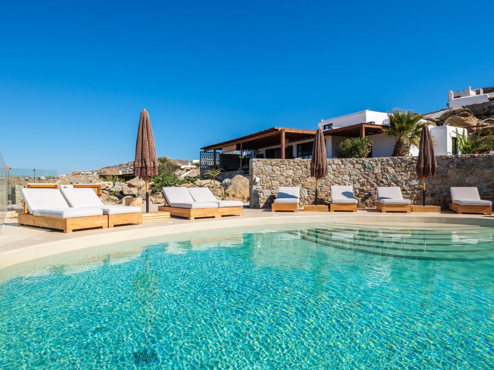 Mykonos Villa Scorpios Mykonos Town Buitenkant foto