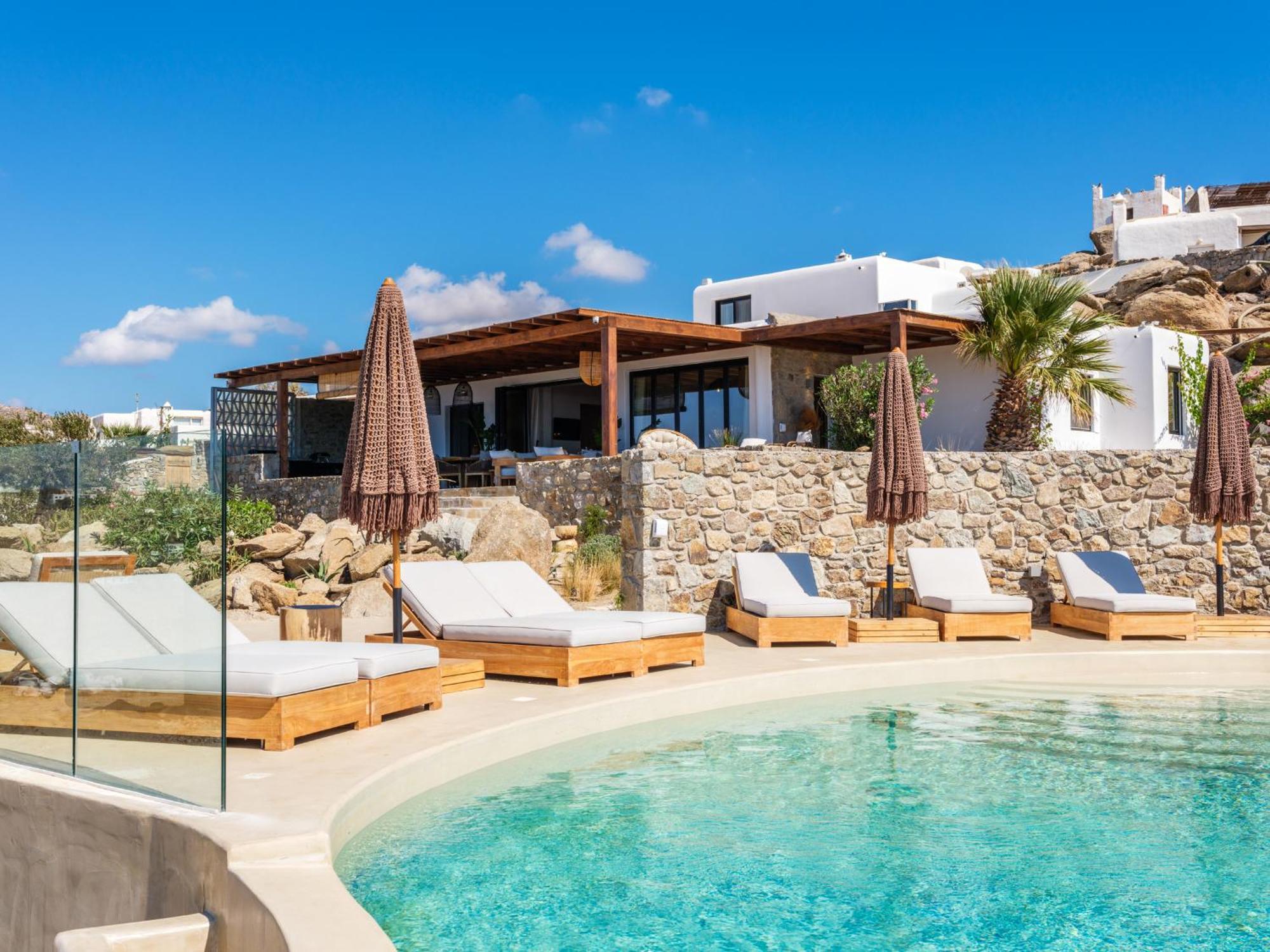 Mykonos Villa Scorpios Mykonos Town Buitenkant foto