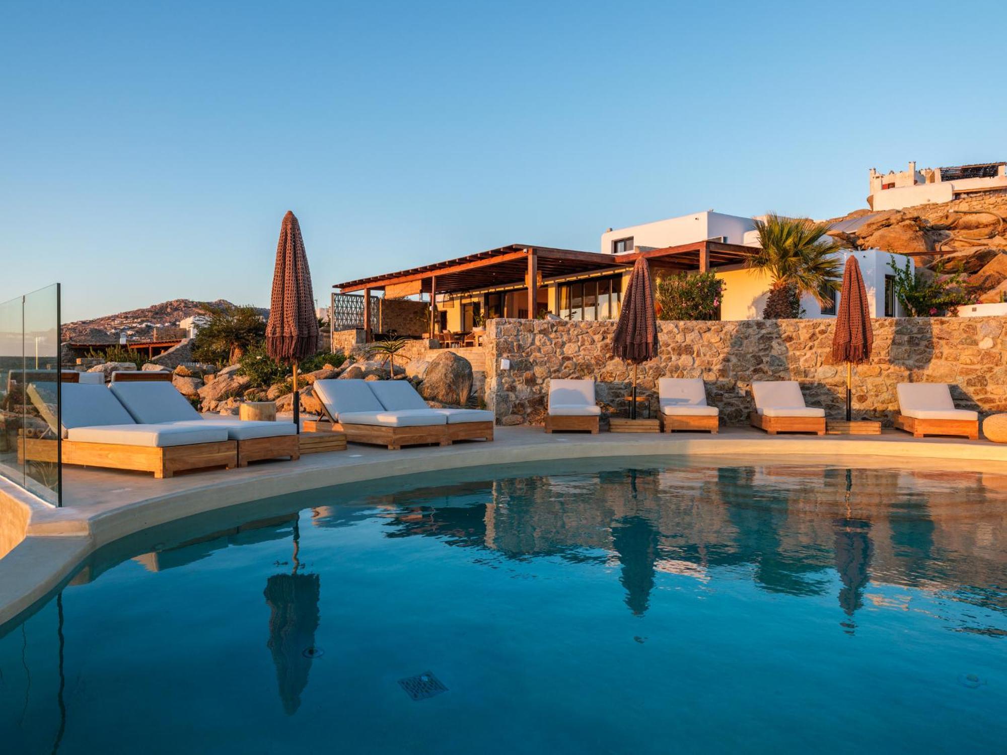 Mykonos Villa Scorpios Mykonos Town Buitenkant foto